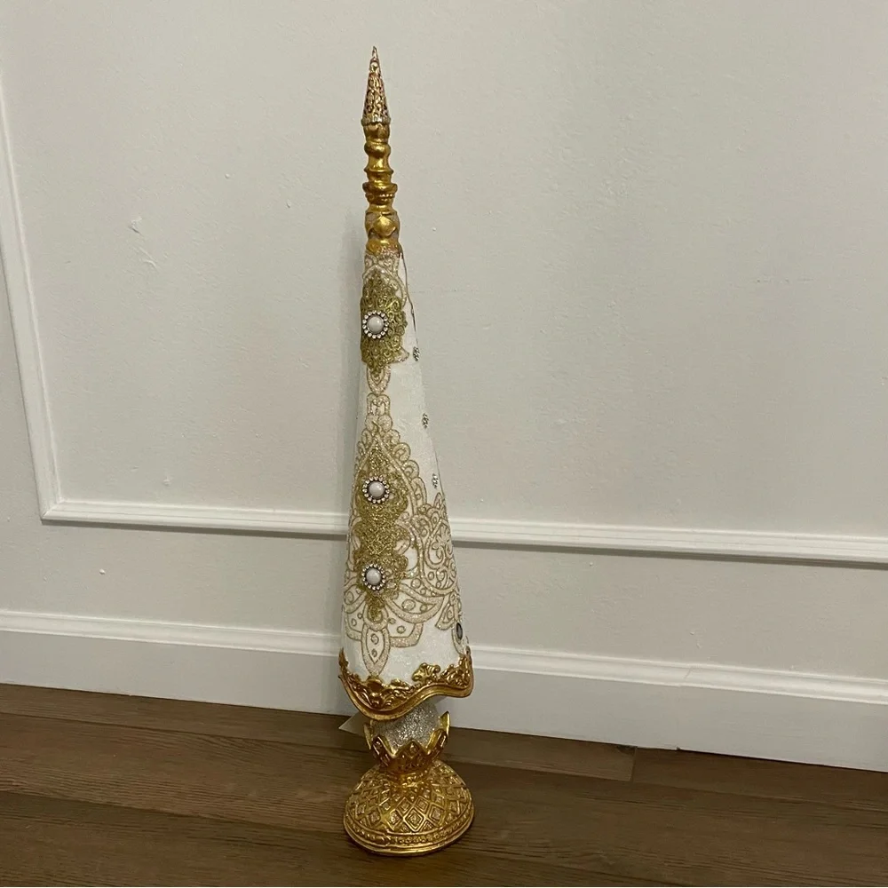 Katherines Collection Moonstruck Jeweled‎ Resin Tree Christmas 24”